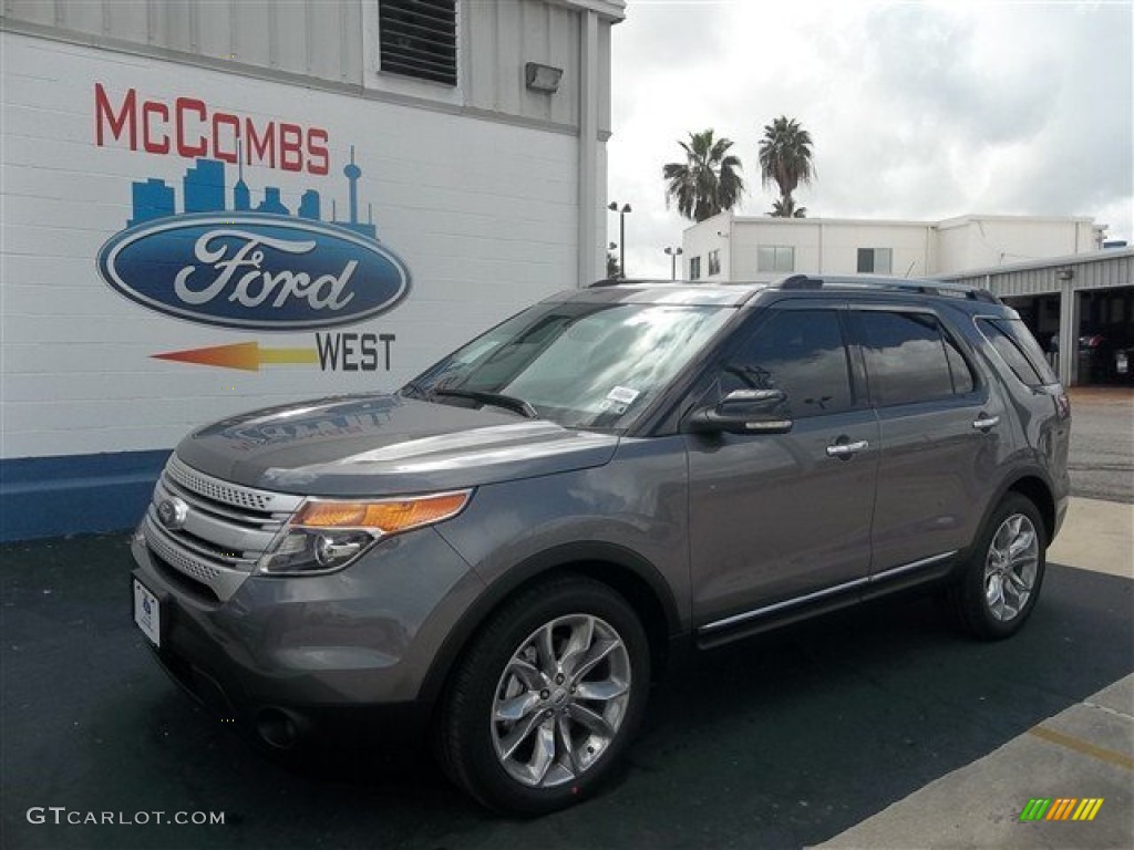 2013 Explorer XLT - Sterling Gray Metallic / Charcoal Black photo #1