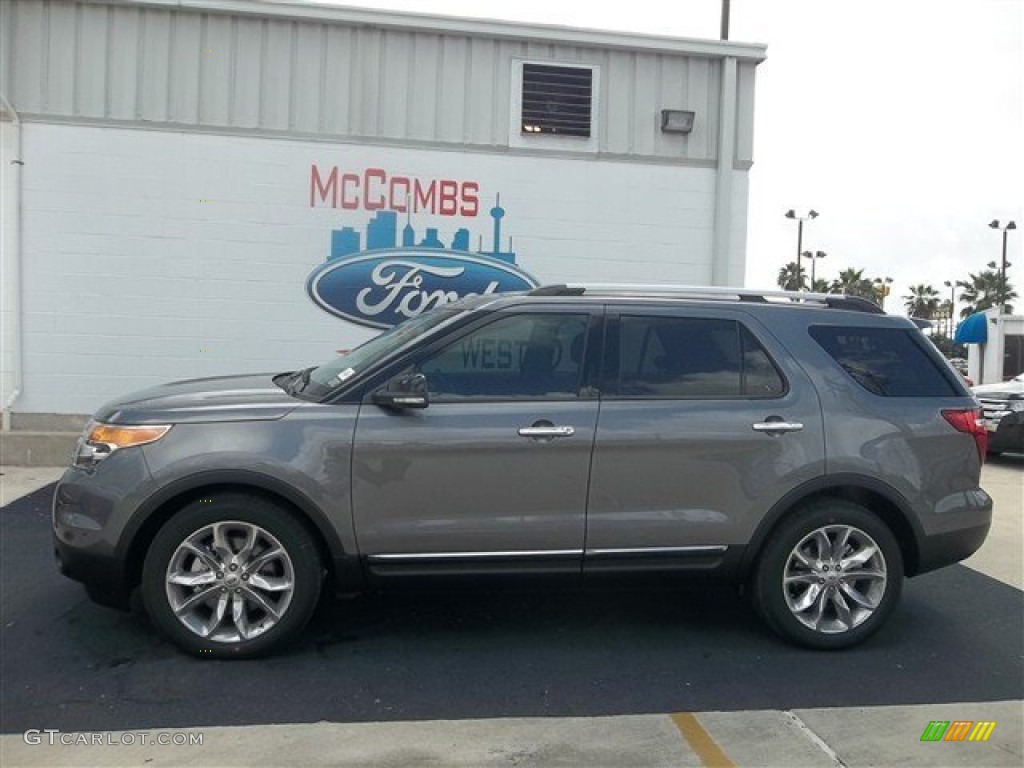 2013 Explorer XLT - Sterling Gray Metallic / Charcoal Black photo #2