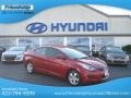 2011 Red Allure Hyundai Elantra GLS  photo #1
