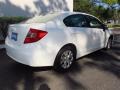 Taffeta White - Civic LX Sedan Photo No. 3