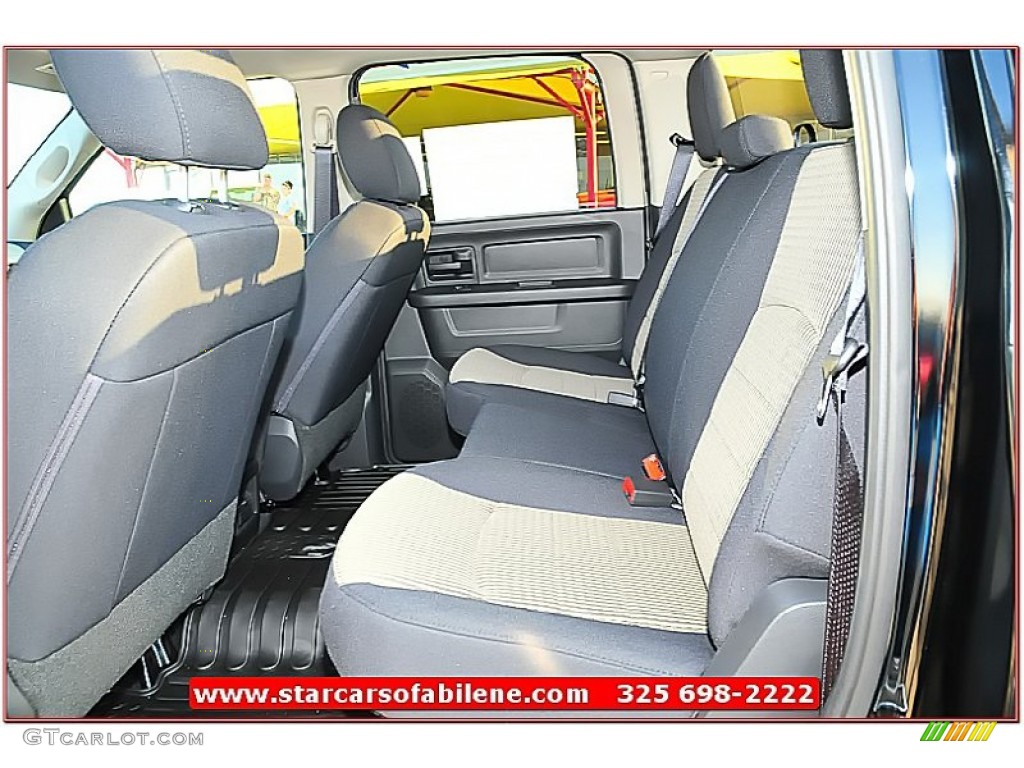 2012 Ram 1500 Express Crew Cab - Black / Dark Slate Gray/Medium Graystone photo #19