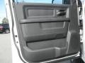 Dark Slate Gray/Medium Graystone 2012 Dodge Ram 1500 Express Quad Cab Door Panel