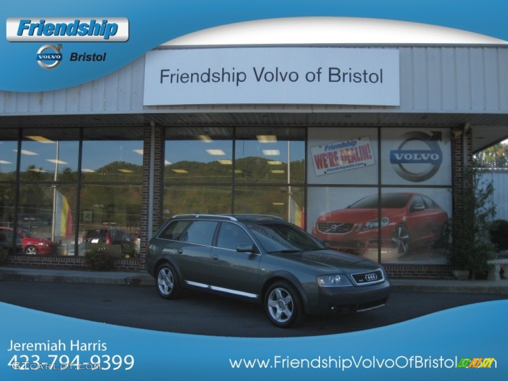 2004 Allroad 2.7T quattro Avant - Highland Green Metallic / Fern Green/Desert Grass photo #1