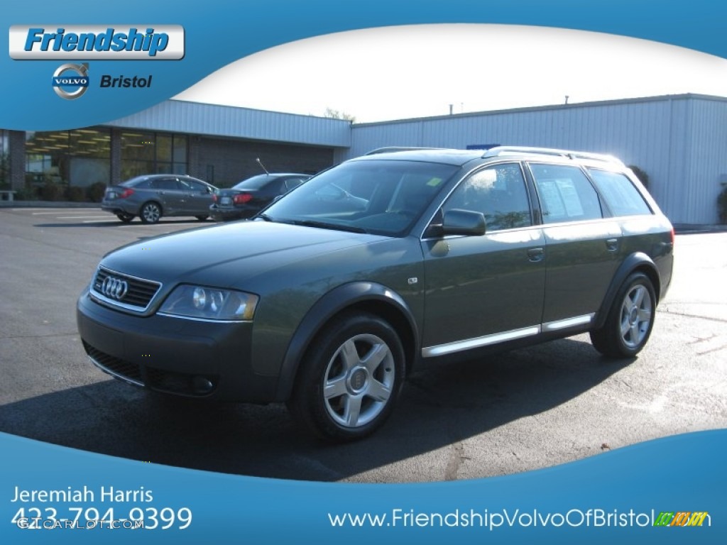 2004 Allroad 2.7T quattro Avant - Highland Green Metallic / Fern Green/Desert Grass photo #3