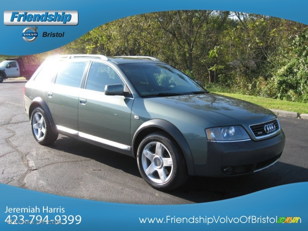 2004 Allroad 2.7T quattro Avant - Highland Green Metallic / Fern Green/Desert Grass photo #5