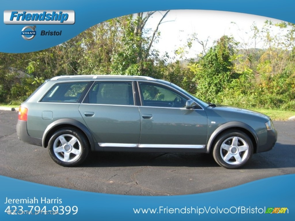 2004 Allroad 2.7T quattro Avant - Highland Green Metallic / Fern Green/Desert Grass photo #6