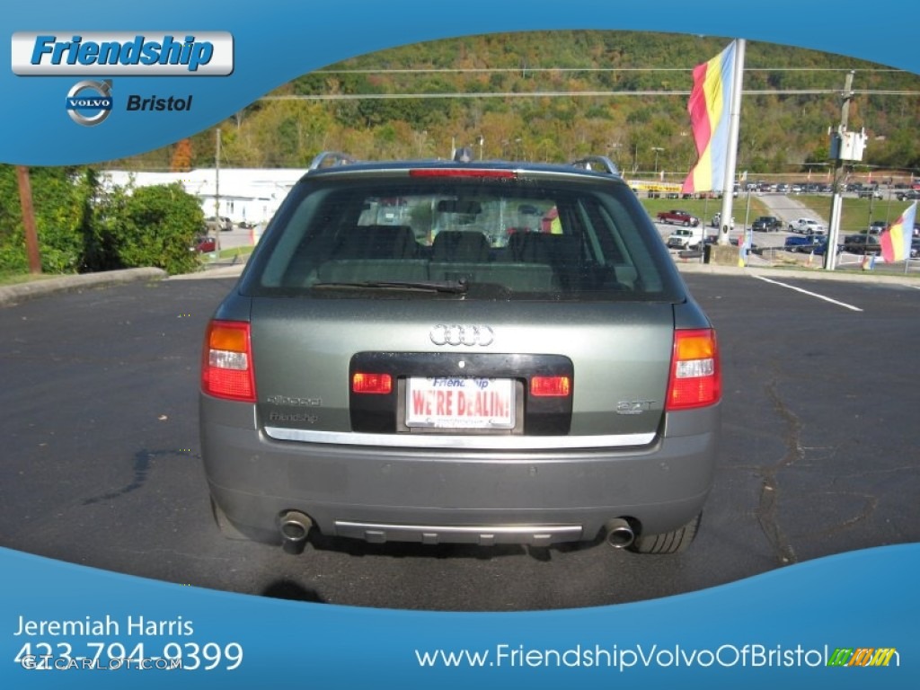 2004 Allroad 2.7T quattro Avant - Highland Green Metallic / Fern Green/Desert Grass photo #8