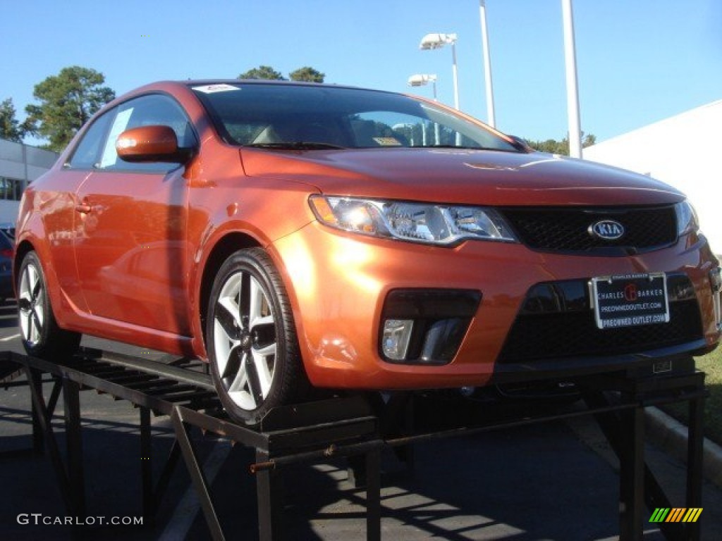 2010 Forte Koup SX - Copperhead / Black Sport photo #1