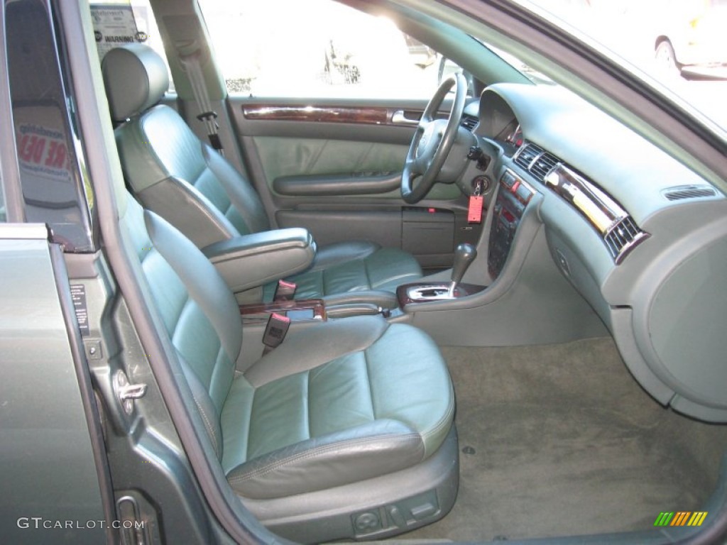 Fern Green/Desert Grass Interior 2004 Audi Allroad 2.7T quattro Avant Photo #72187533