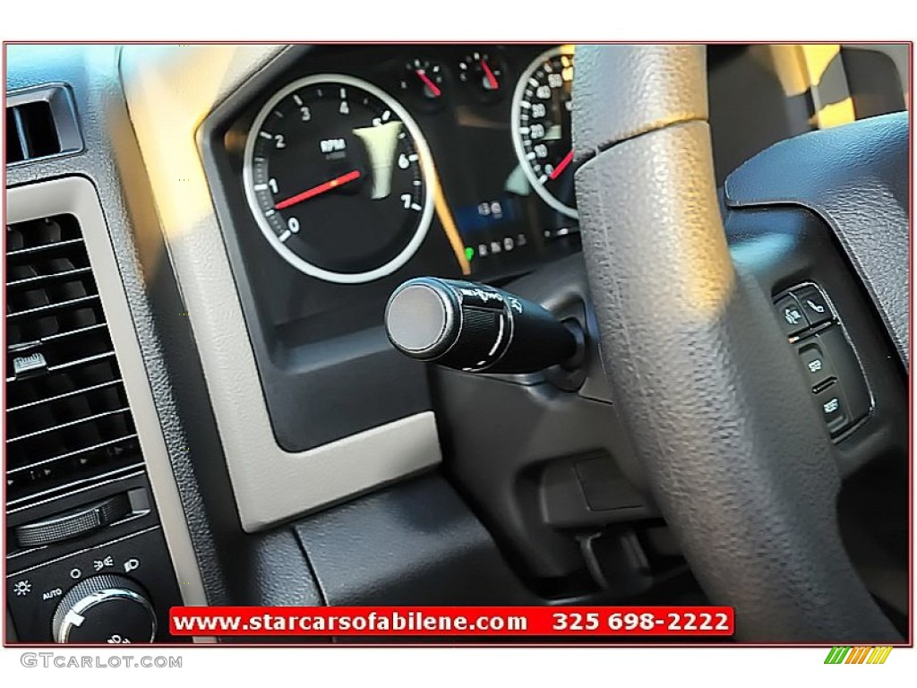 2012 Ram 1500 Express Quad Cab 4x4 - Flame Red / Dark Slate Gray/Medium Graystone photo #15