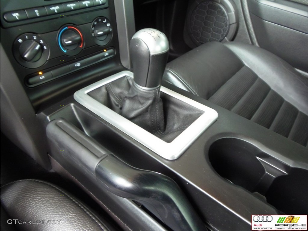 2008 Mustang GT Premium Coupe - Brilliant Silver Metallic / Black photo #7