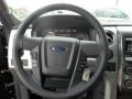 Black Steering Wheel Photo for 2013 Ford F150 #72192705