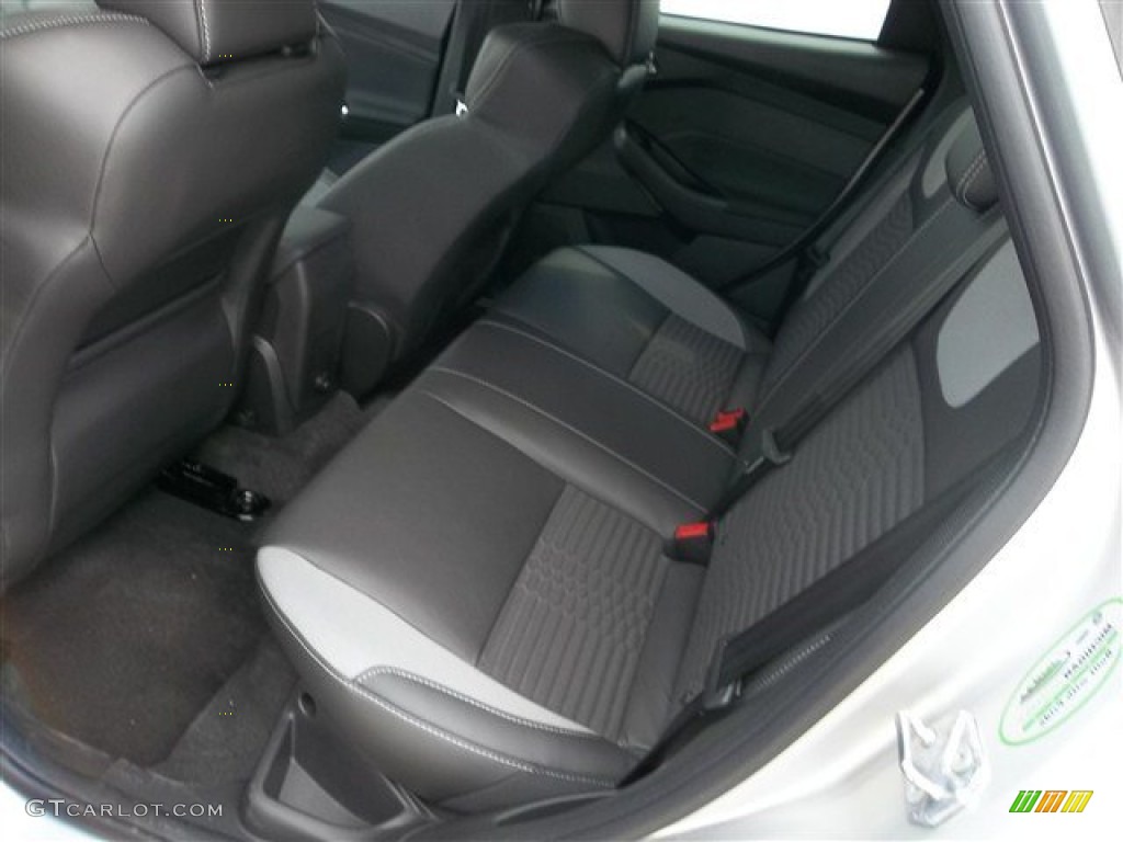 ST Smoke Storm Recaro Seats Interior 2013 Ford Focus ST Hatchback Photo #72193641