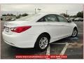 2013 Shimmering White Hyundai Sonata GLS  photo #6