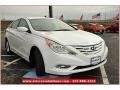 2013 Shimmering White Hyundai Sonata GLS  photo #8