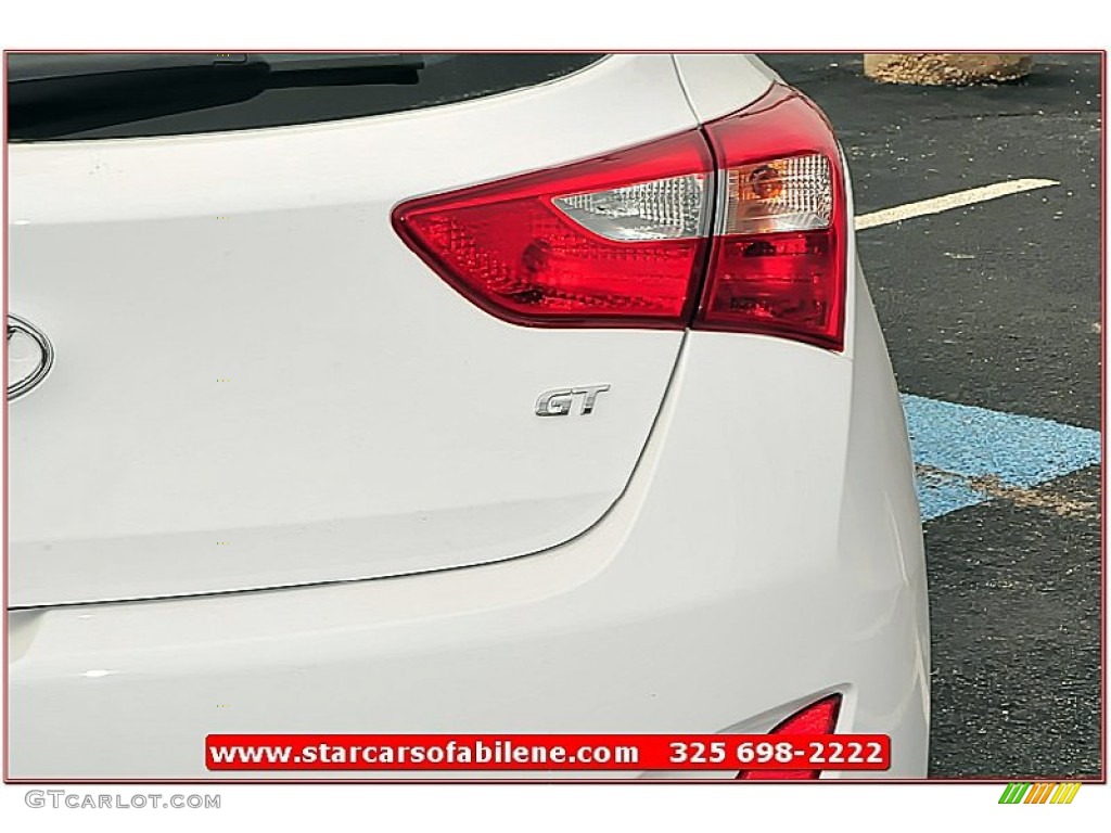 2013 Elantra GT - Monaco White / Beige photo #6