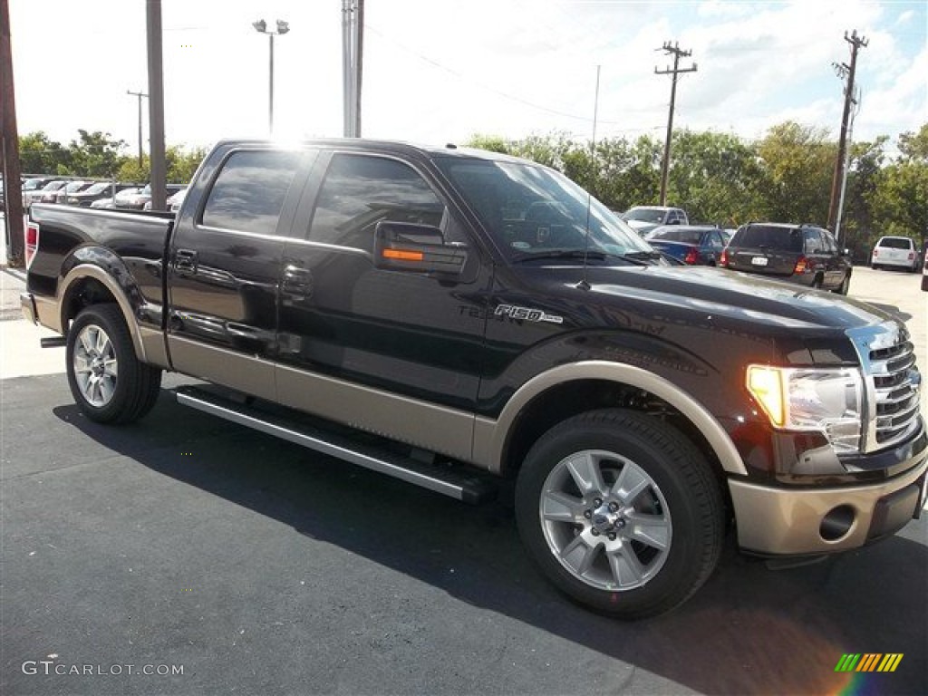 2013 F150 Lariat SuperCrew - Kodiak Brown Metallic / Adobe photo #13