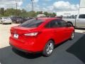 2013 Race Red Ford Focus SE Sedan  photo #8