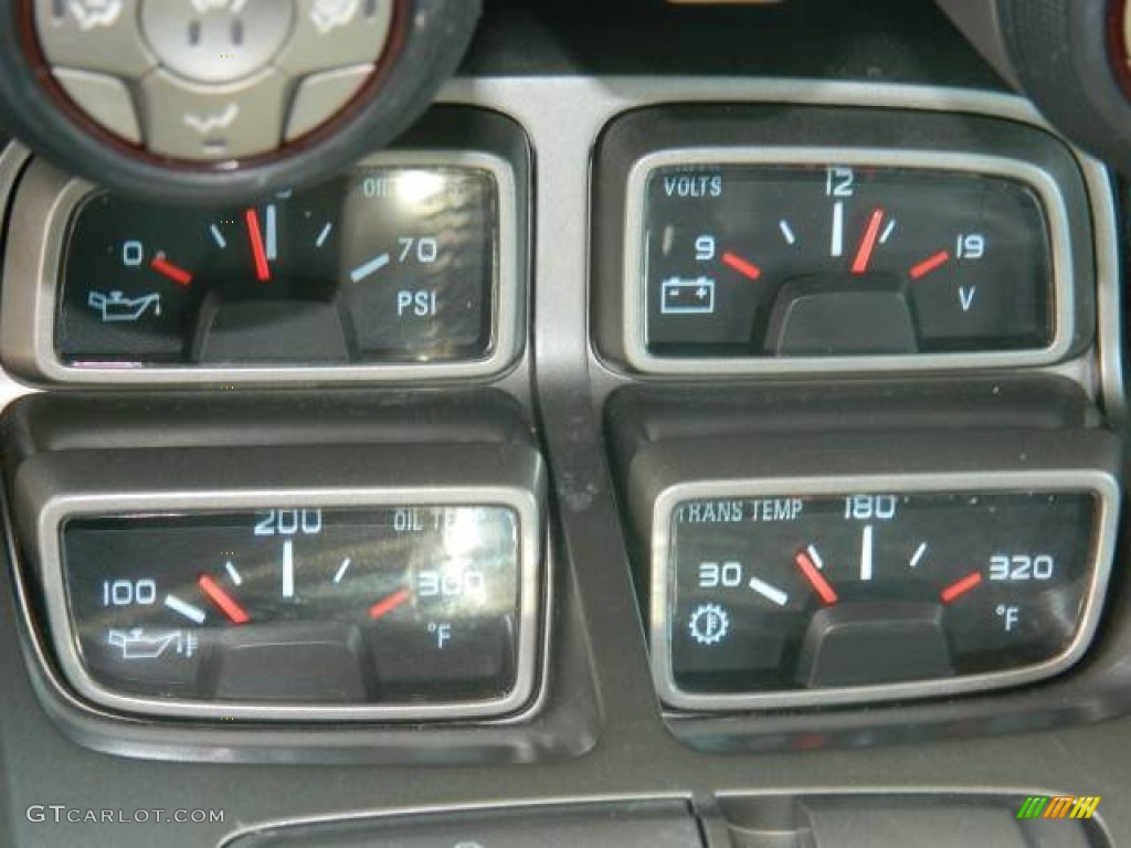 2010 Chevrolet Camaro LT/RS Coupe Gauges Photo #72196056