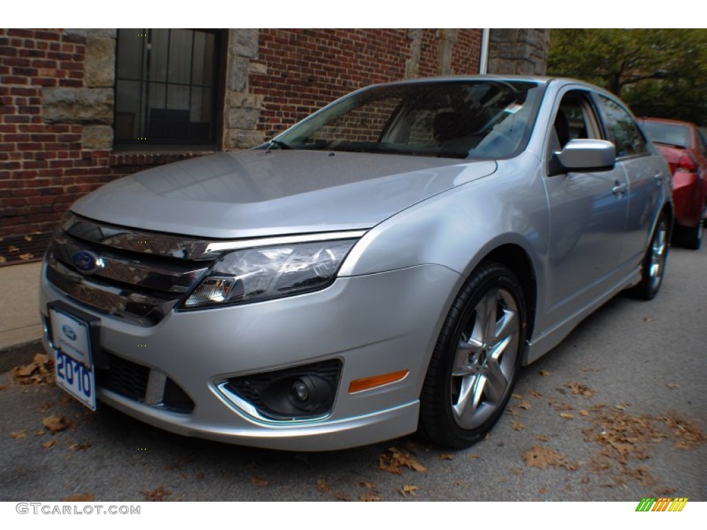 2010 Fusion Sport - Brilliant Silver Metallic / Charcoal Black/Sport Black photo #1