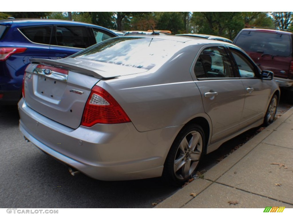 2010 Fusion Sport - Brilliant Silver Metallic / Charcoal Black/Sport Black photo #3