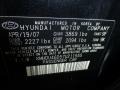 Black Pearl - Elantra GLS Sedan Photo No. 19