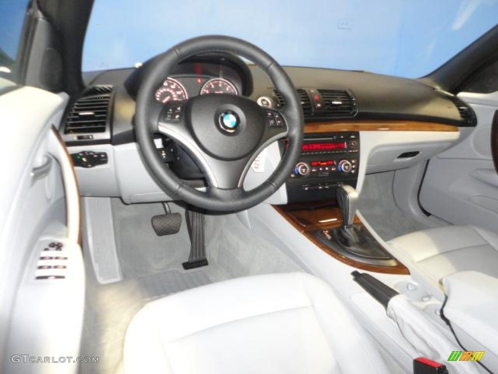 2009 1 Series 128i Convertible - Space Grey Metallic / Grey Boston Leather photo #19