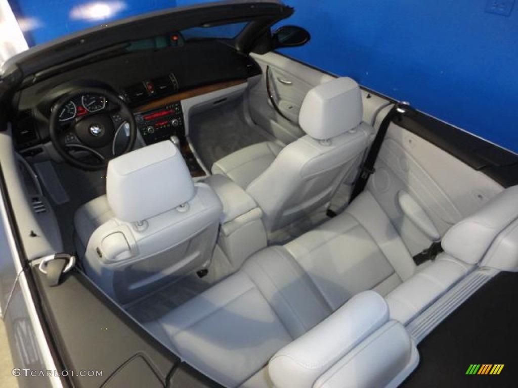 2009 1 Series 128i Convertible - Space Grey Metallic / Grey Boston Leather photo #24