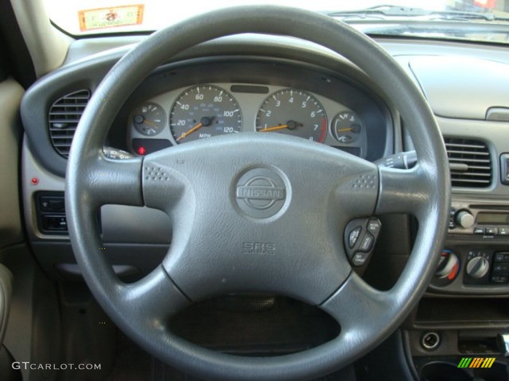 2001 Sentra GXE - Granite Gray / Midnight photo #8