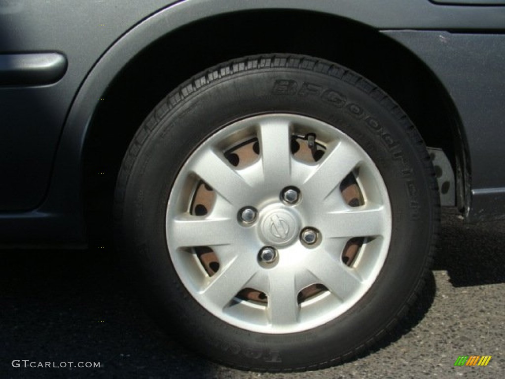 2001 Sentra GXE - Granite Gray / Midnight photo #13