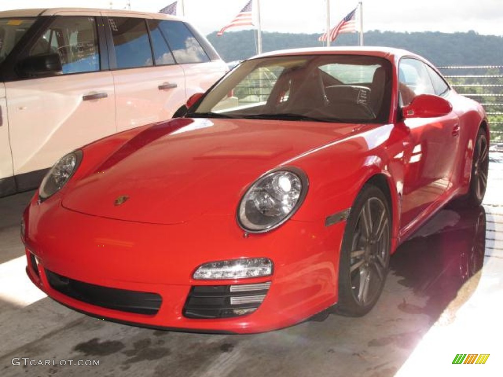 2012 911 Carrera Coupe - Guards Red / Black photo #2