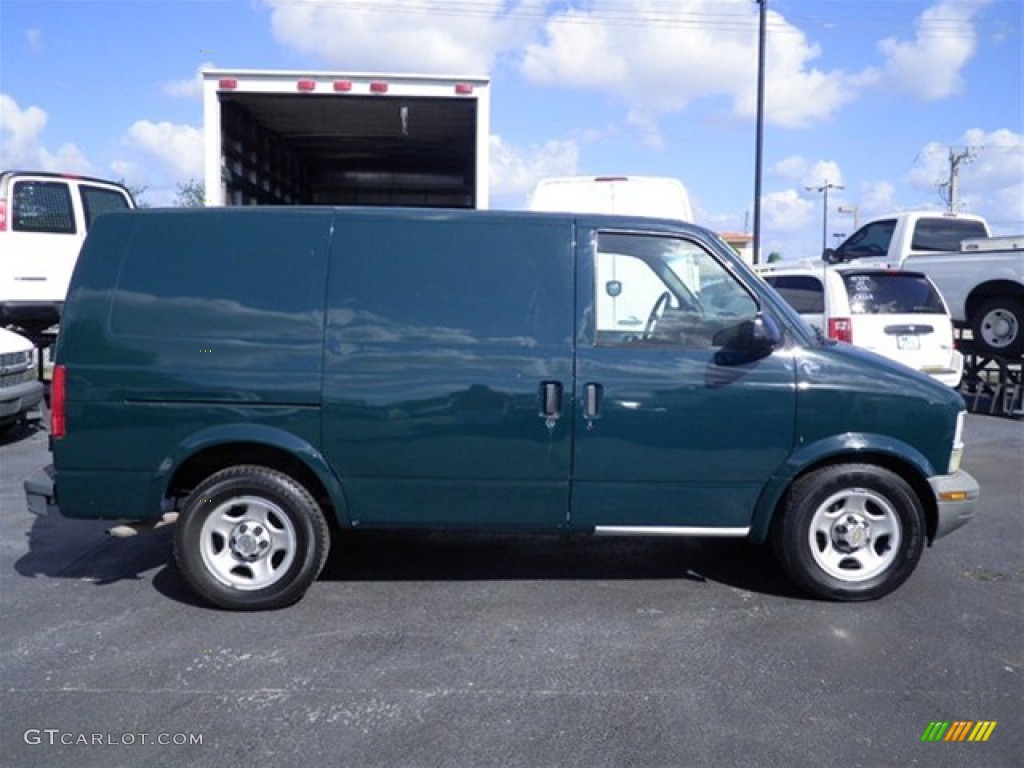 Dark Forest Green Metallic 2004 Chevrolet Astro AWD Cargo Van Exterior Photo #72203160