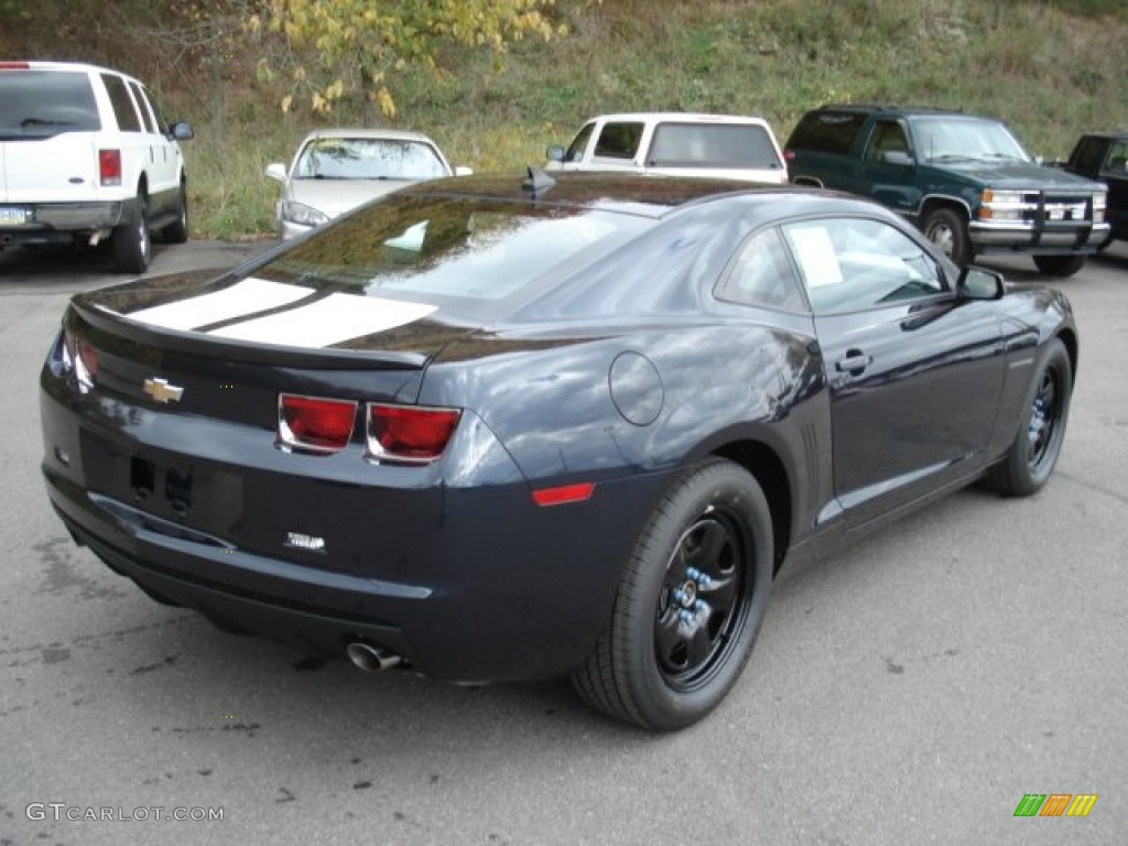 2013 Camaro LS Coupe - Blue Ray Metallic / Black photo #8