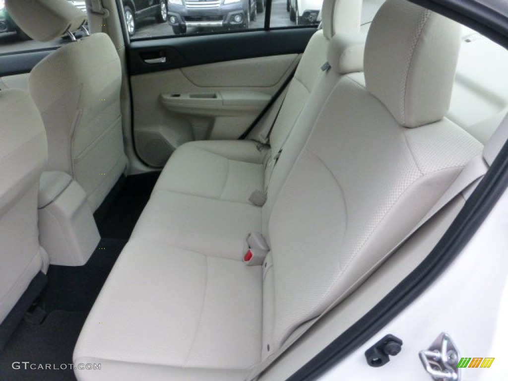 Ivory Interior 2013 Subaru Impreza 2.0i Premium 4 Door Photo #72206339