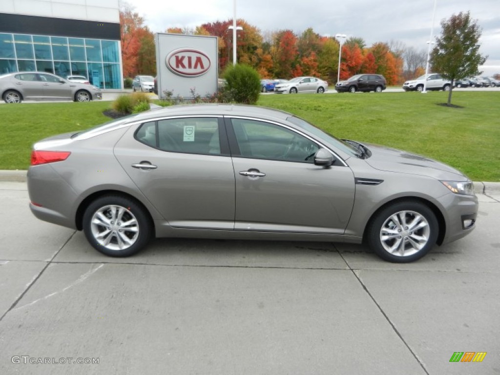 2013 Optima EX - Titanium Silver Metallic / Gray photo #3