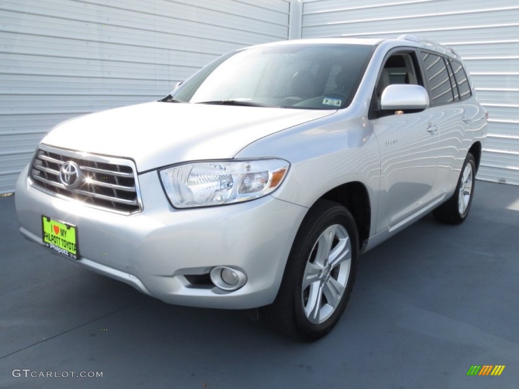 2010 Highlander Limited - Classic Silver Metallic / Ash photo #6