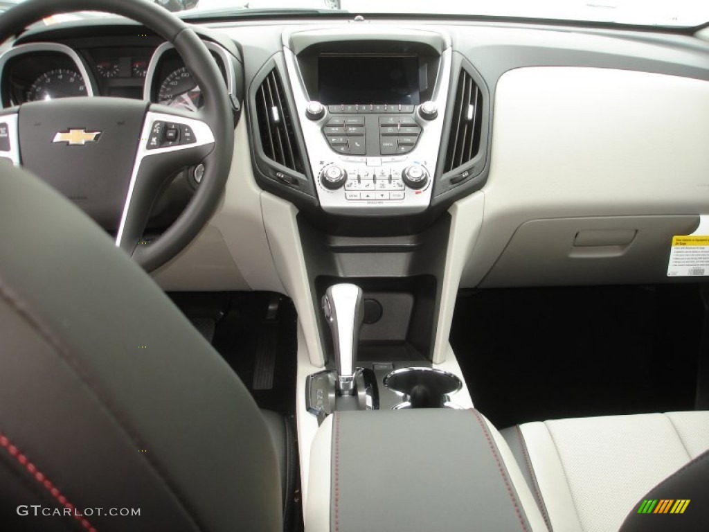 2013 Chevrolet Equinox LT AWD Light Titanium/Jet Black Dashboard Photo #72207404