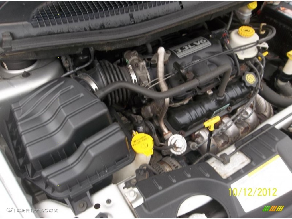 2002 Dodge Grand Caravan SE 3.3 Liter OHV 12-Valve V6 Engine Photo #72207503