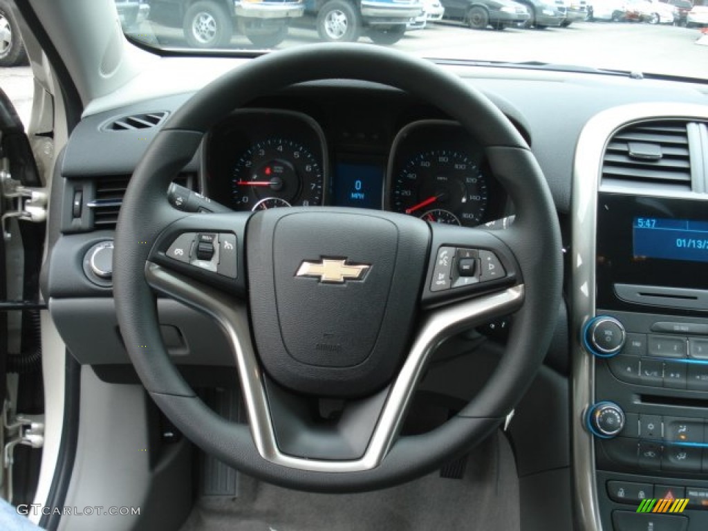 2013 Malibu LS - Champagne Silver Metallic / Jet Black/Titanium photo #18