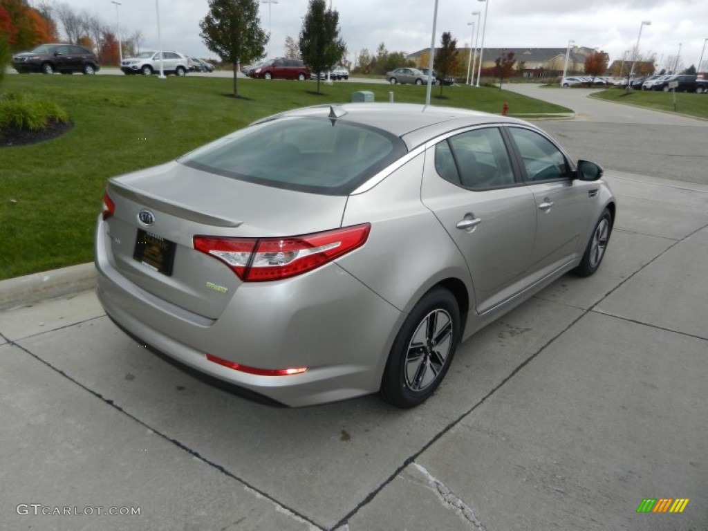 Satin Metal 2012 Kia Optima Hybrid Exterior Photo #72208585