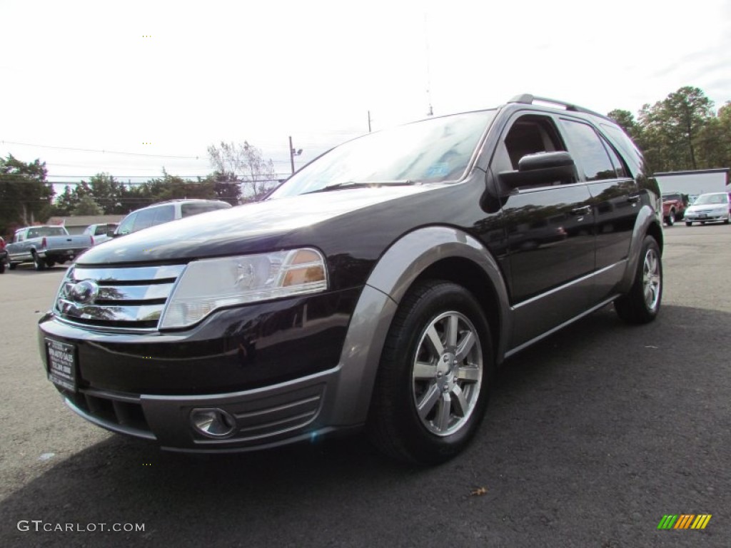 2008 Taurus X SEL AWD - Black / Medium Light Stone photo #1