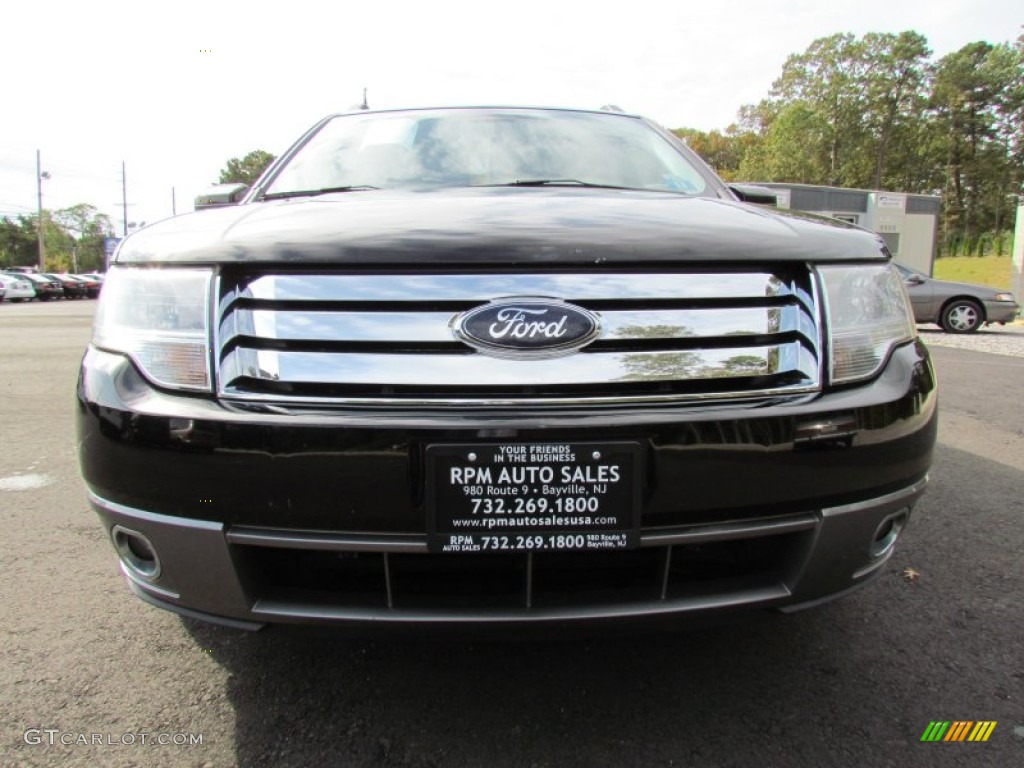 2008 Taurus X SEL AWD - Black / Medium Light Stone photo #2