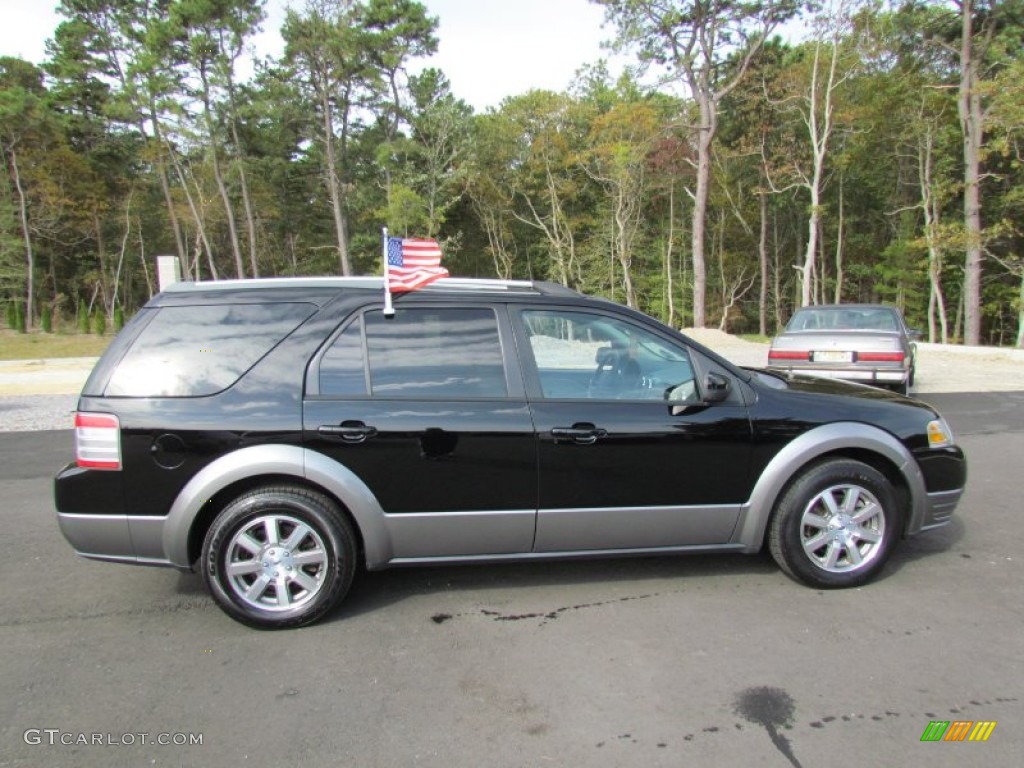 2008 Taurus X SEL AWD - Black / Medium Light Stone photo #5
