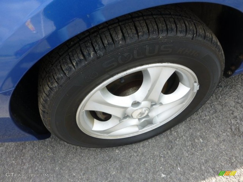 2004 Elantra GT Hatchback - Tidal Wave Blue / Dark Gray photo #9