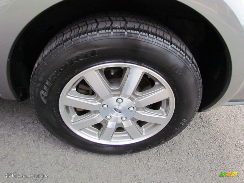 2008 Taurus X SEL AWD - Black / Medium Light Stone photo #17
