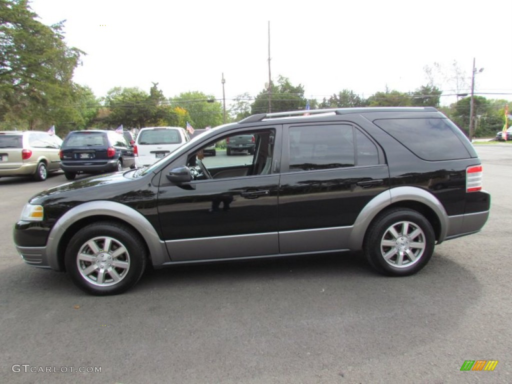 2008 Taurus X SEL AWD - Black / Medium Light Stone photo #18
