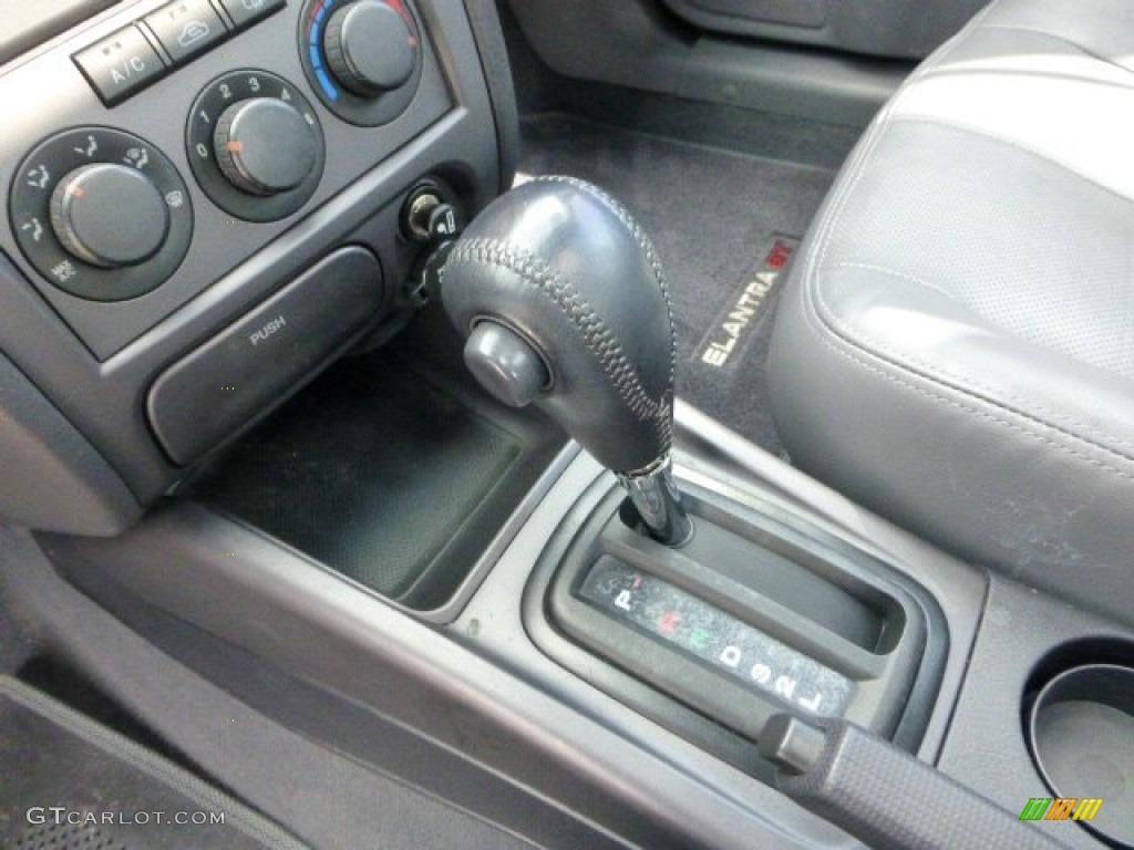 2004 Elantra GT Hatchback - Tidal Wave Blue / Dark Gray photo #16