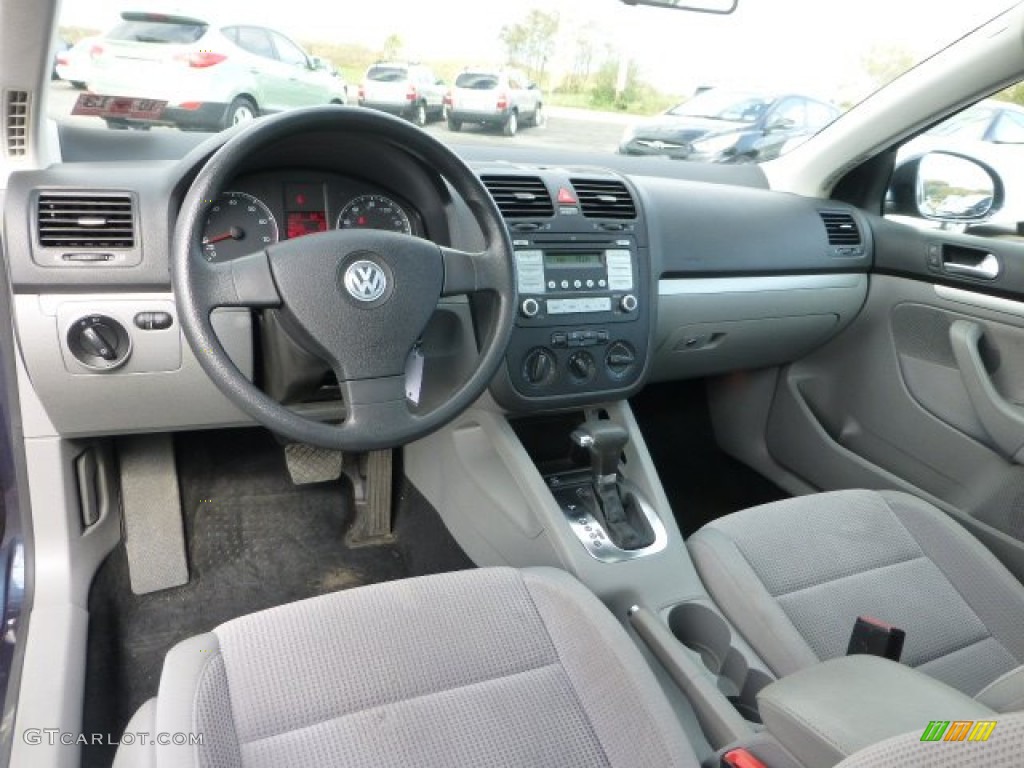 Art Grey Interior 2009 Volkswagen Jetta S Sedan Photo #72210089
