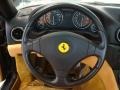 2000 Ferrari 550 Beige Interior Steering Wheel Photo