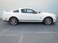 2009 Performance White Ford Mustang Shelby GT500 Coupe  photo #2